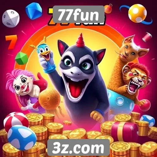 A diversidade de jogos disponíveis no site 77fun